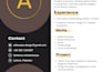 design a professional resume and CV using canva